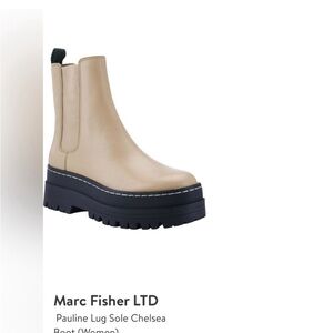 Marc Fisher - Pauline Lug Sole Chelsea style boot- sz 8.5